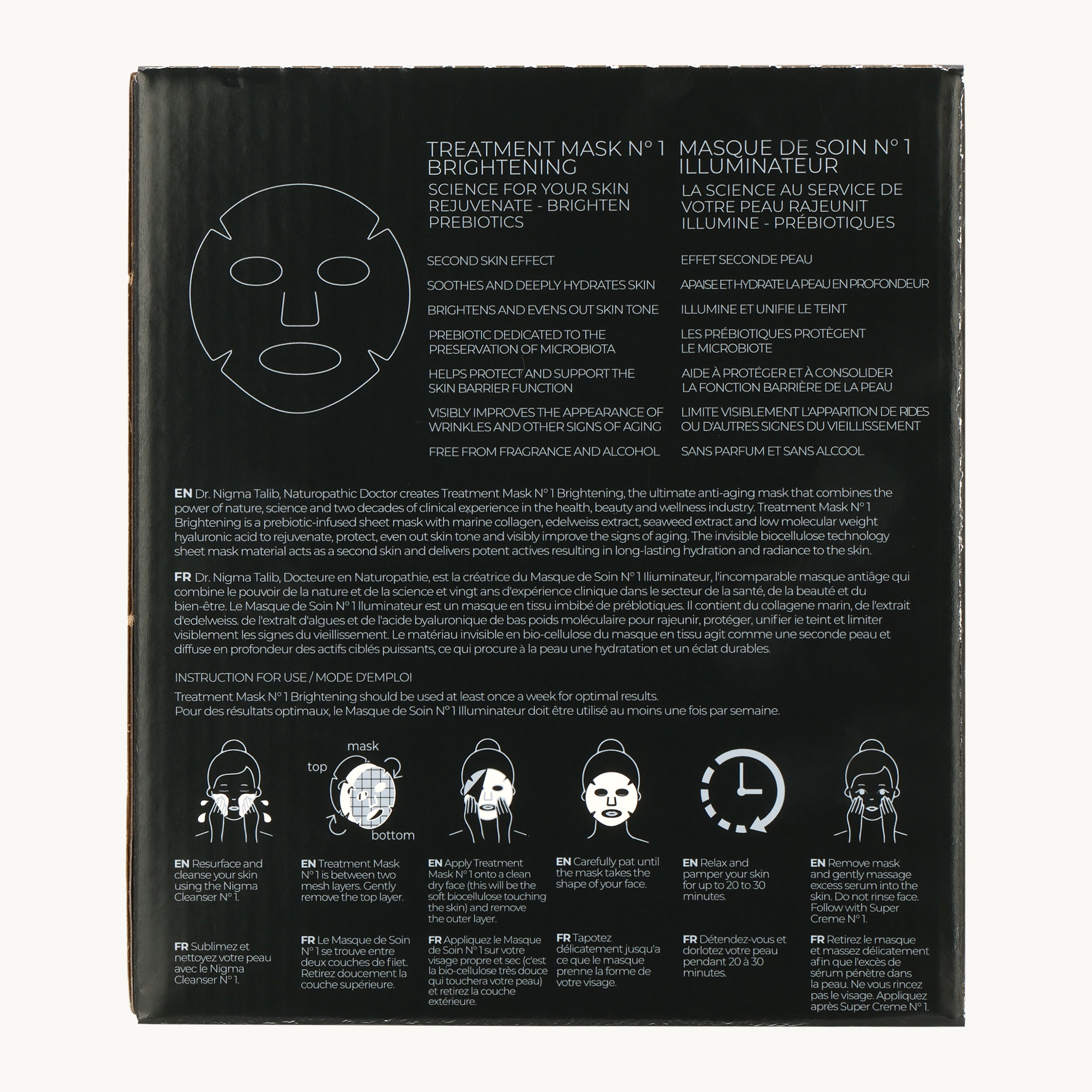 Treatment Mask No. 1 (box with 10 sachets) – Dr. Nigma