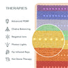 Rainbow Chakra Series | PEMF Far Infrared Heating Mats