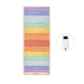 Rainbow Chakra Mat™ Large 7428 Firm | Photon PEMF InfraMat Pro® Third Edition