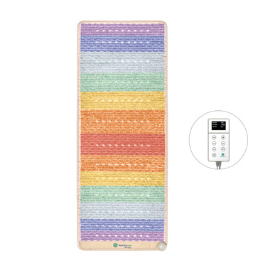 Rainbow Chakra Mat™ Large 7428 Firm | Photon PEMF InfraMat Pro® Third Edition