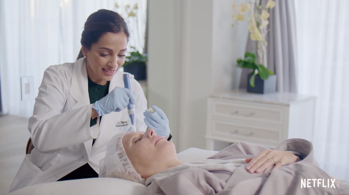 Load video: oop Lab Vampire Facial with Gwyneth Paltrow