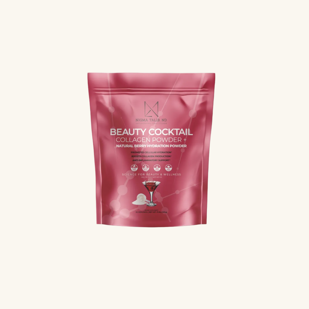 Beauty Cocktail Collagen Powder (In Pouch Free Powder)