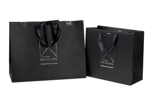 Dr. Nigma Premium Paper Bag with Ribbon & 2 pcs Stickers